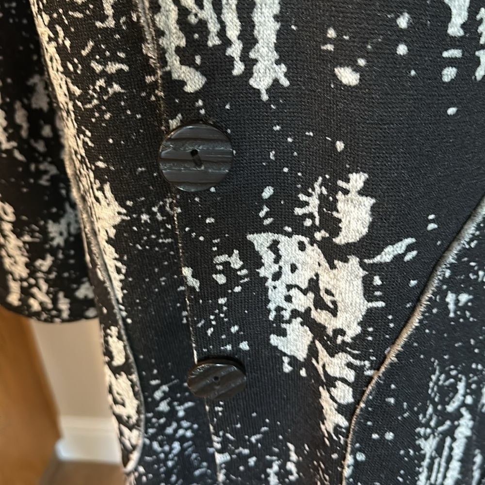 Habitat Black and White Women's Jacket size Small - Picture 3 of 10